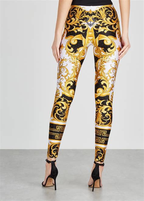 leggins versace donna|versace leggings on sale.